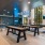 a game with shuffleboard tables