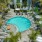 resort style pool with seating